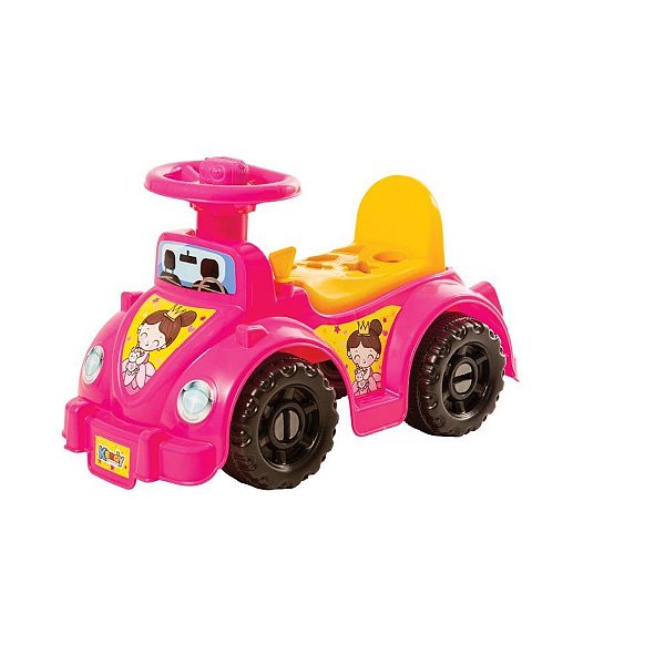 Veículo para Bebê Ketokinha Princesa ROSA/AMARELO 16 KG