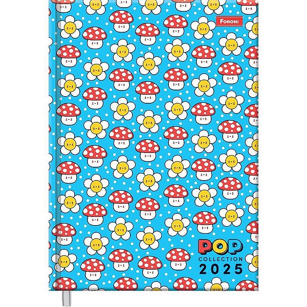 Agenda 2025 POP Collection 160FOLHAS 123X166MM Pacote com 04