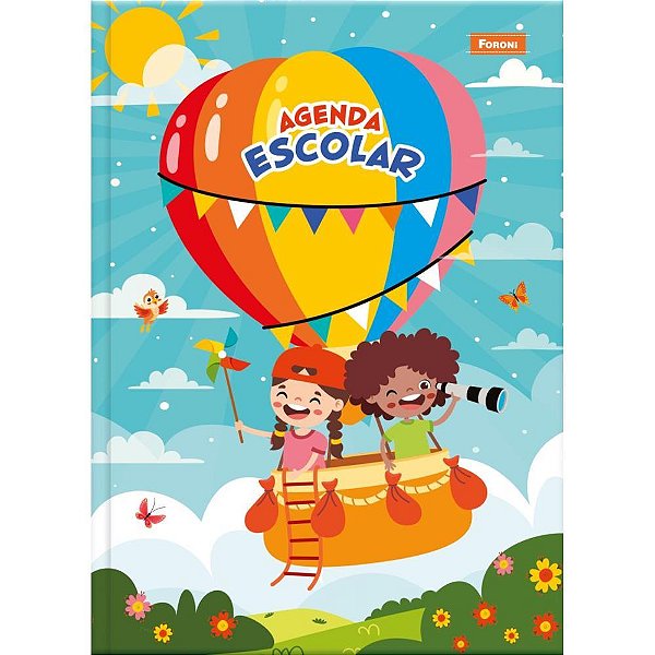 Agenda Permanente Escolar 96 FOLHAS105X148MM Pacote com 05