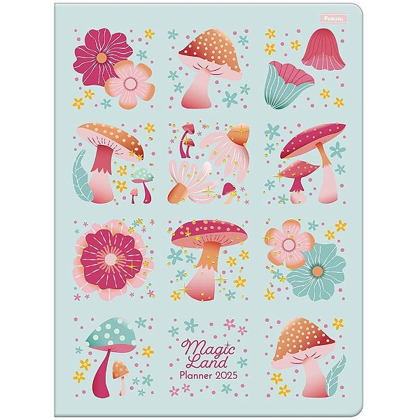 AGENDA/PLANNER 2025 Magic LAND 20F. 178X254MM PCT. C/05
