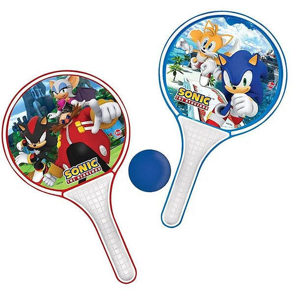 Frescobol Sonic Raquete de Plástico + Bola KIT