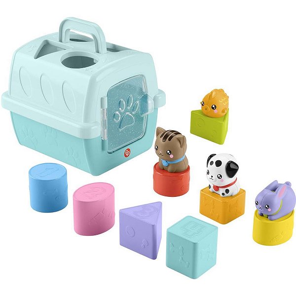 FISHER-PRICE Infantil Meus Blocos Animais de Estimação