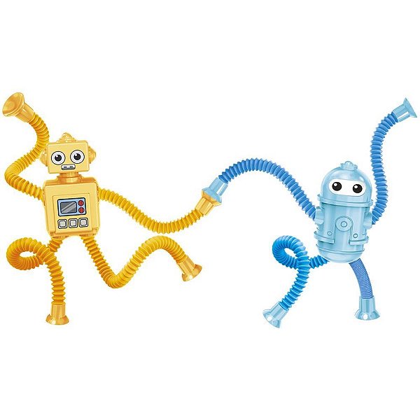 Brinquedo Diverso Robô Divertido Flexível