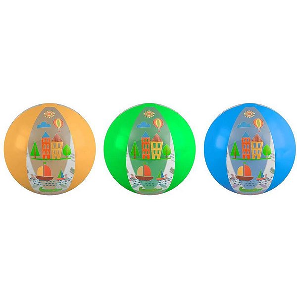 Acessório para PISCINA/PRAIA Bola Inflável 40CM Sortida