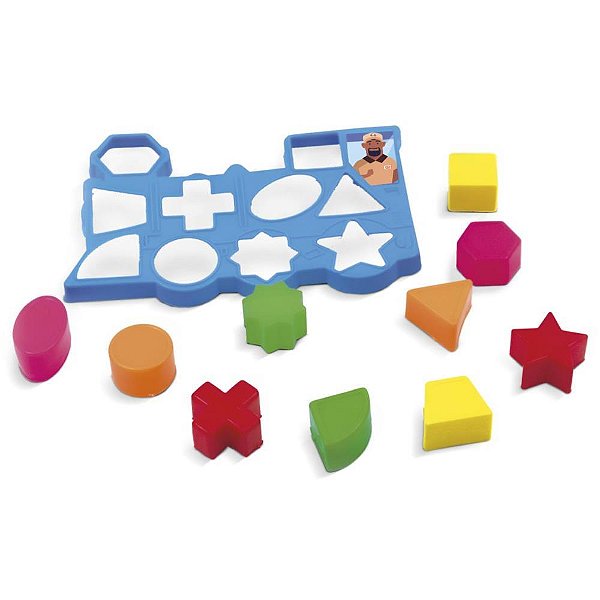 Brinquedo Educativo Encaixa Tudo 11 Peças Sortido