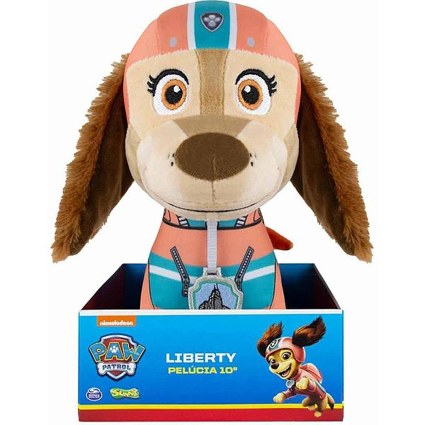 Pelúcia Patrulha Canina Liberty 25,4CM