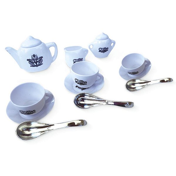 Brincando de Casinha Coffee Premium 2 Modelos 12 Peça