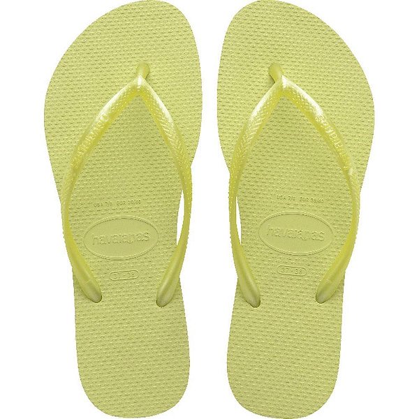 Chinelo Havaianas Feminino SLIM 37/38 Verde Matcha PAR