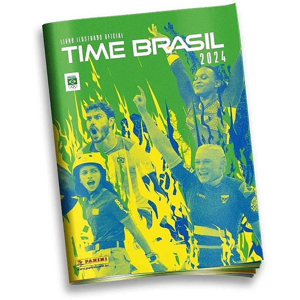 álbum de Figurinhas Comitê Olímpico Brasileiro Pacote com 20