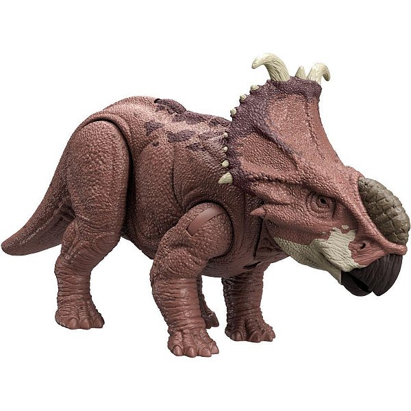 Boneco e Personagem JW Rugido Feroz Pachyrhinosaurus
