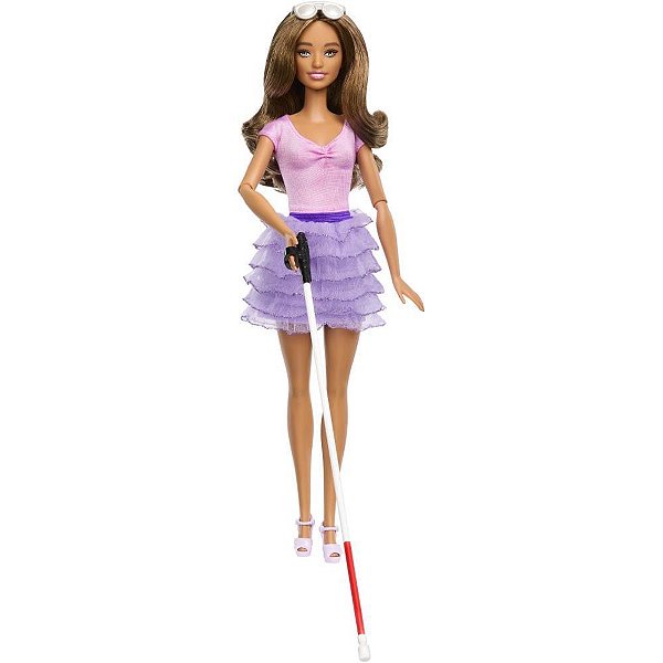 Barbie Fashionista com Cegueira