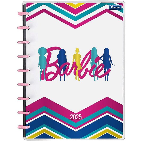Agenda 2025 Barbie 80 Folhas 177X240MM