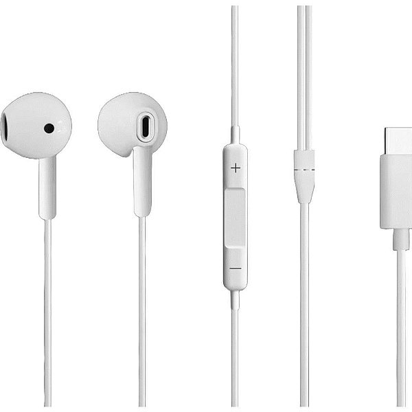 Fone de Ouvido Tipo C Ergonômico INTRA-AURICULAR BRIGHT