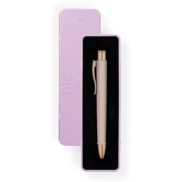 Caneta Esferográfica POLY BALL URBAN Rose GOLD Estojo Pacote com 2