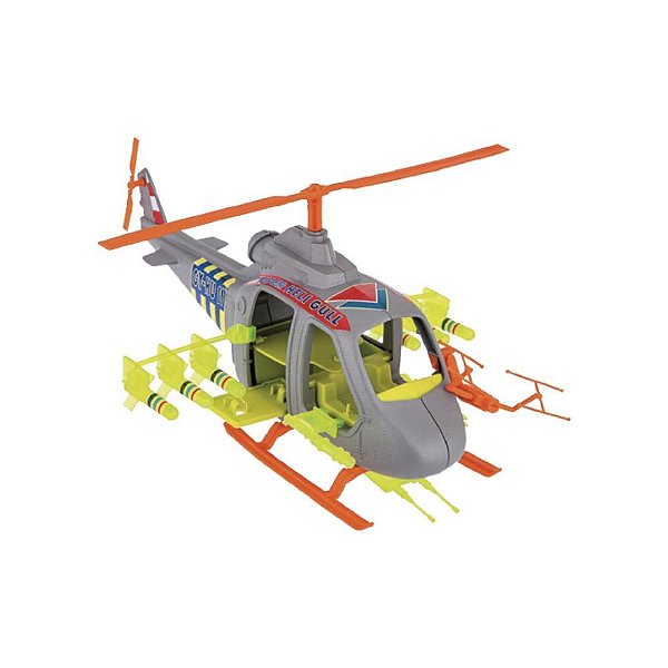 Brinquedo Diverso Máquinas Helicóptero - Gulliver com Acessórios de Bombas e Canhão