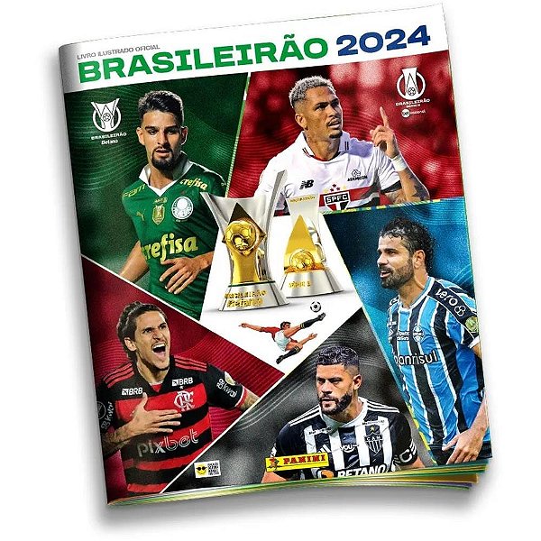 álbum de Figurinhas Campeonato Brasileiro 2024 Brochura