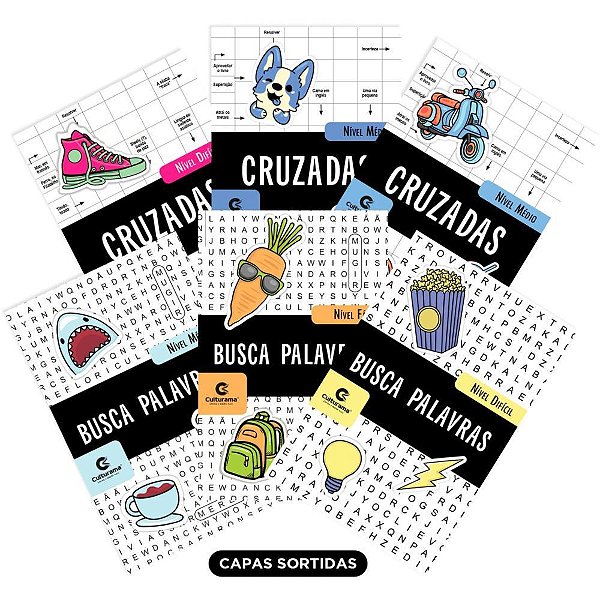 Livro de Atividades KIT Passatempo POP (S) Pcacote CCOM 06