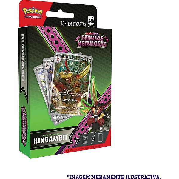 Jogo de Cartas Pokémon EV6.5 Coleção Kingambit