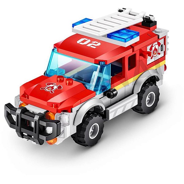 Brinquedo para Montar MAX Fire Adventure 265 Peças