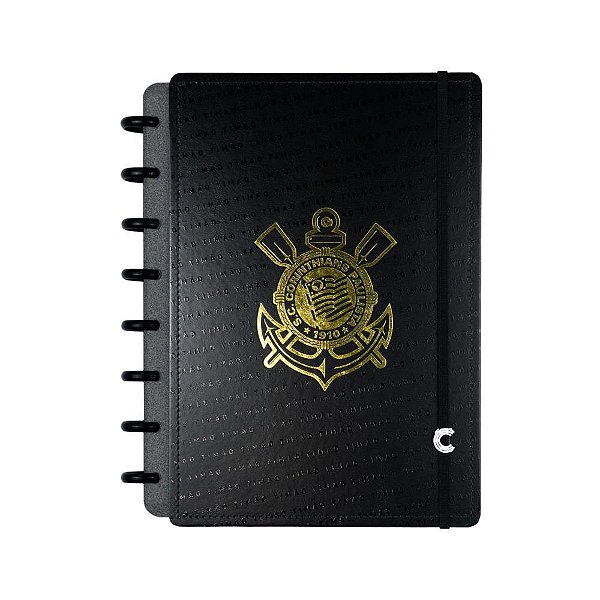 Caderno Inteligente A5 Corinthians Fiel 80 Folhas - Edição Oficial
