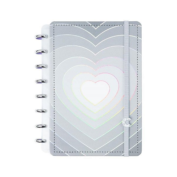 Caderno Inteligente A5 GREY Love 80 Folhas