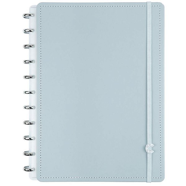 Caderno Inteligente Grande Glacial 80 Folhas