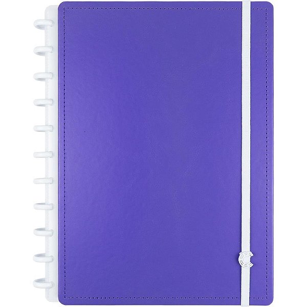 Caderno Inteligente Grande Intense Purple 80 Folhas