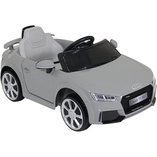 Veículo Elétrico Audi TT RS 12V Cinza