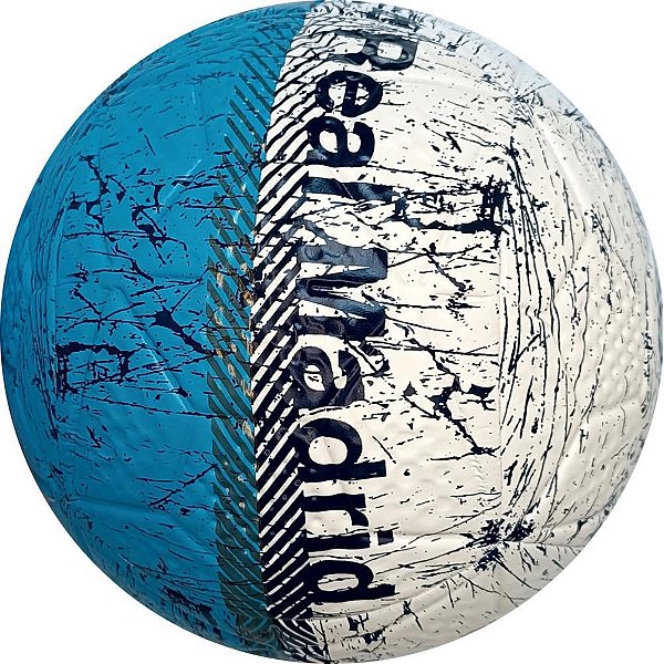 Mini Bola de Futebol Real Madrid Nº 1 - Azul e Branco