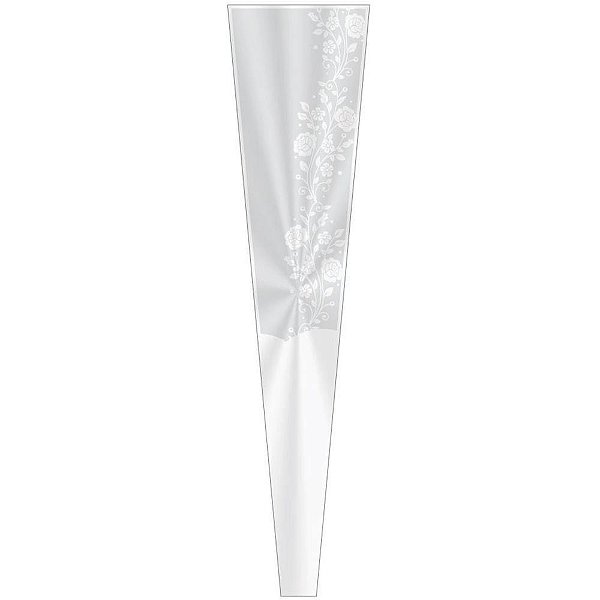 Botão Cone Veneza Perolizado 12X3X50CM - Pacote com 100 Unidades