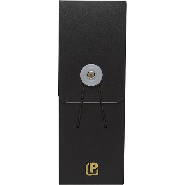 Estojo Plástico Multiuso Vertical Preto - Pacote com 4 Unidades