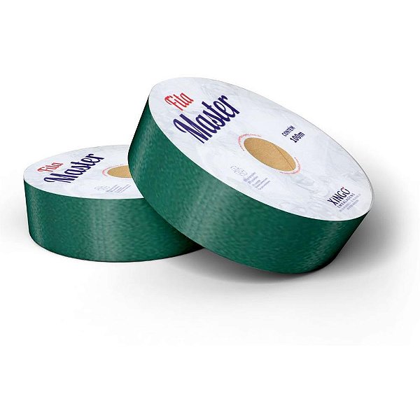 Fita Master Lisa 32MMX50M Verde Escuro - Rolo Econômico