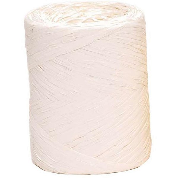 Ráfia Sintética 100M Branco R53 - Rolo