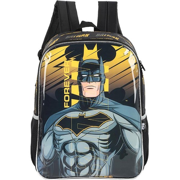 Mochila Infantil Batman G Preta