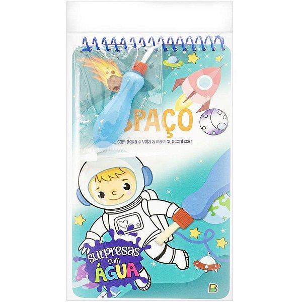 Livro Aquabook Espaço 24X14CM 6 Páginas