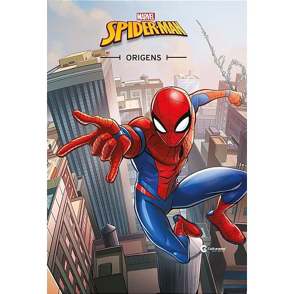 Livro de Leitura POP HOMEM-ARANHA 32 Páginas 23X15CM