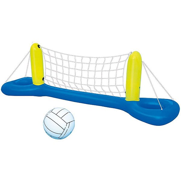 Brinquedo Inflável para Praia e Piscina PLAY Center Vôlei 252X64CM com Bola