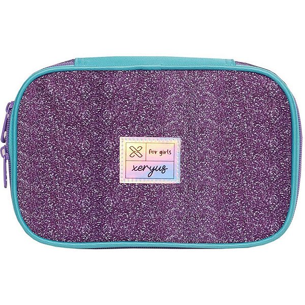 Estojo BOX Utility Emoji Azul