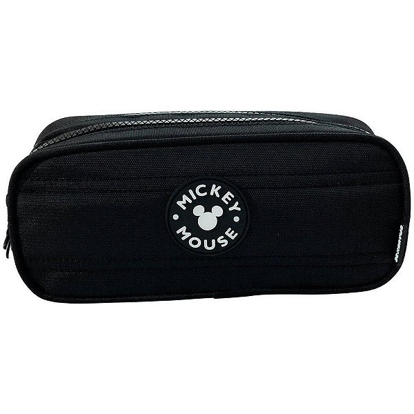 Estojo Duplo Mickey Teen T03 Preto