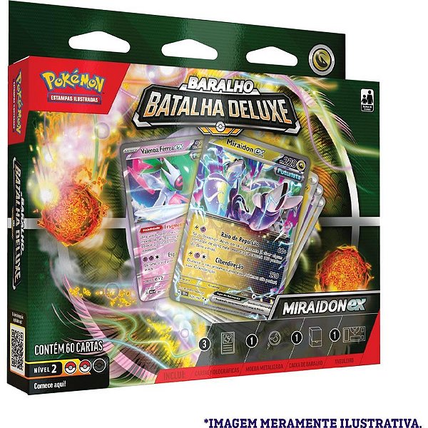 Jogo de Cartas Pokemon DECK Batalha Deluxe