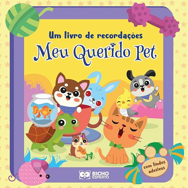Livro Brinquedo Ilustrado PET - Livro de Recordações 36 Páginas