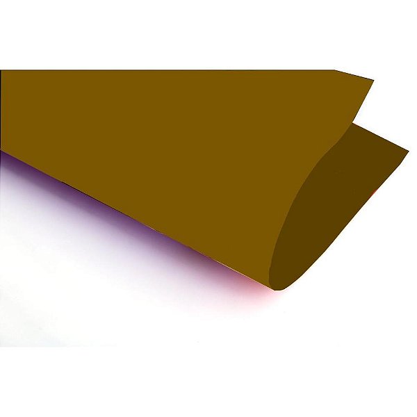 Papel Cartolina Dupla Face Color SET 48X66CM Marrom Pacote com 20