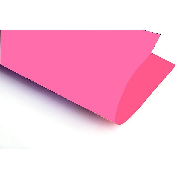 Papel Cartolina Dupla Face Color SET 48X66CM Rosa Pacote com 20