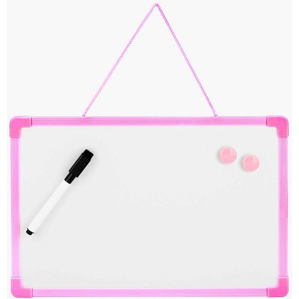 Quadro Aviso Magnético 30X20CM com ALÇA Rosa