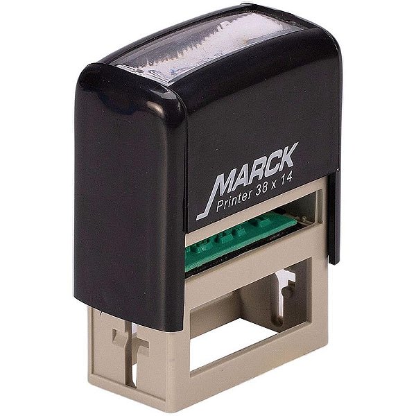 Carimbo Autoentintado Automático de Segurança 38X14MM