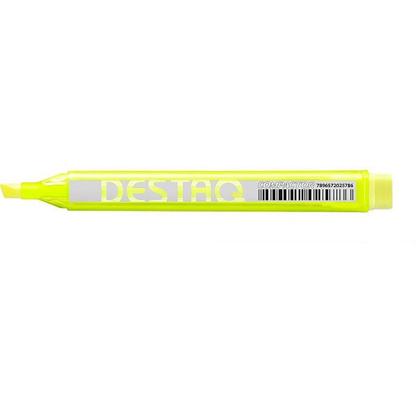 Caneta Marca Texto Destaq Cores Sortidas Blister com 10