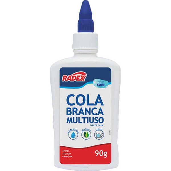 Cola Escolar Asuper 90G Caixa com 12 Unidades