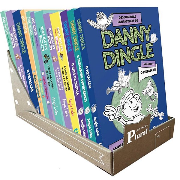 Livro de Leitura Infantojuvenil 15,5X23CM Display com 12 Unidades