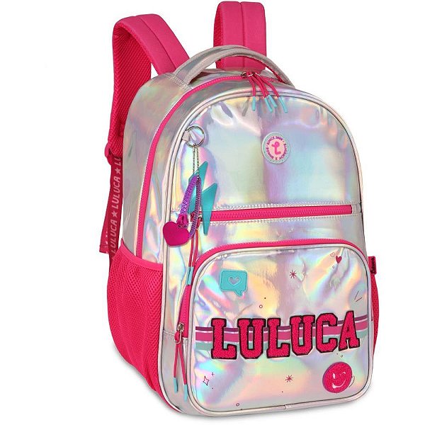 Mochila Luluca Holográfica G 1