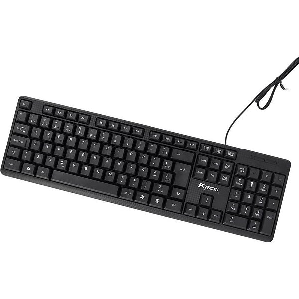 Teclado USB Office Preto KTROK